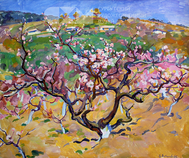 Цветущий персик 1962 г